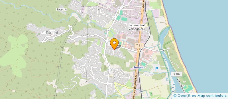 localisation de l'entreprise SECOURISME SECURITE INCENDIE CONSEIL FORMATION à FURIANI