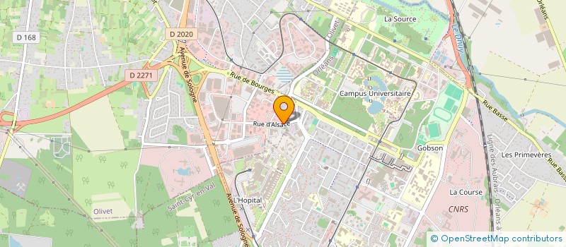 localisation de l'entreprise SECOURISTES DU LOIRET à OLIVET