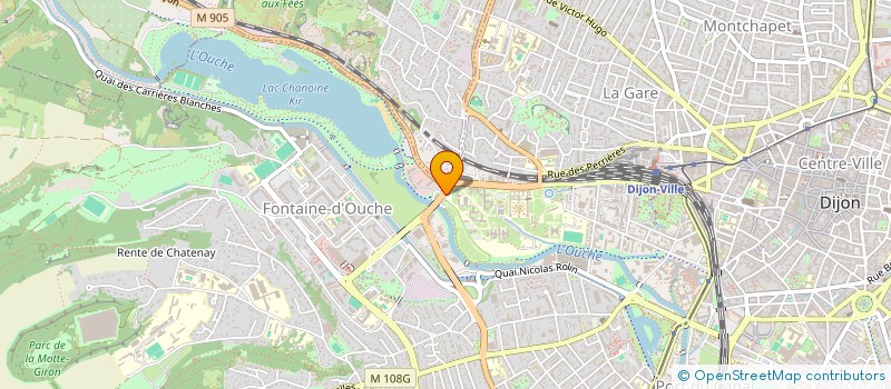 localisation de l'entreprise SECOURISTES SANS FRONTIERES - LOGISTIQUE  DIJON