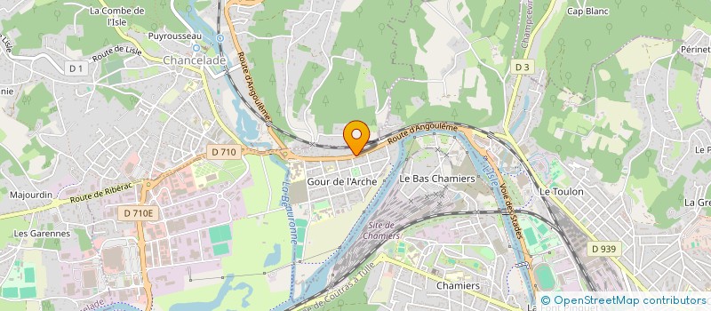 localisation de l'entreprise SECOURS AMBULANCES SERVICES 24  PERIGUEUX