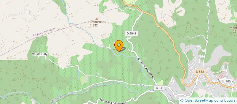 localisation de l'entreprise SECOURS ANIMALIER DU 83  GRIMAUD