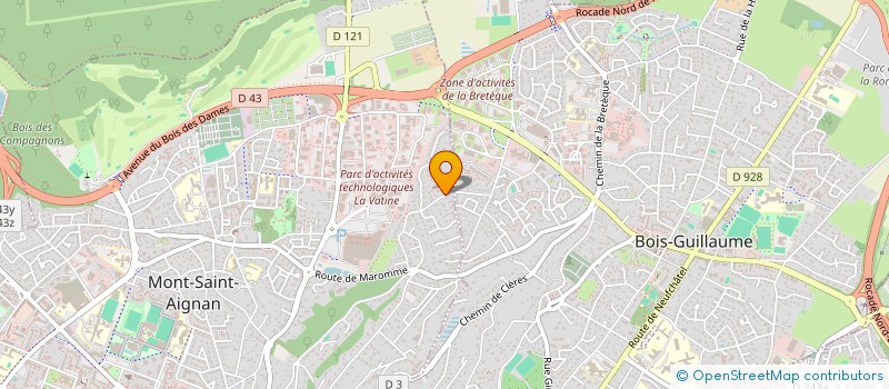 localisation de l'entreprise SECOURS APOSTOLIQUE FRANCAIS à MONT-SAINT-AIGNAN