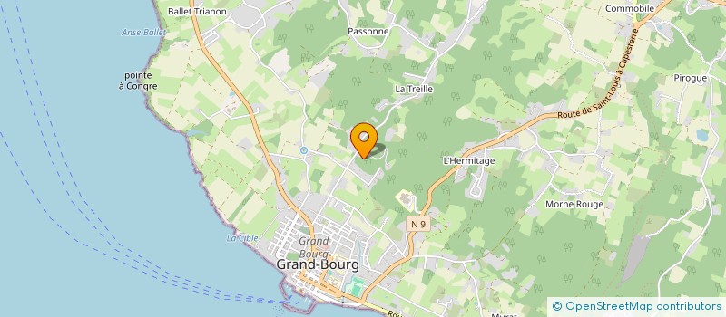 localisation de l'entreprise SECOURS ASSISTANCE FORMATION 97 à GRAND-BOURG