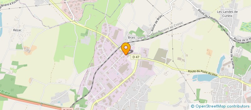 localisation de l'entreprise SECOURS CHAUFFAGE GARCON à SAINT-NAZAIRE