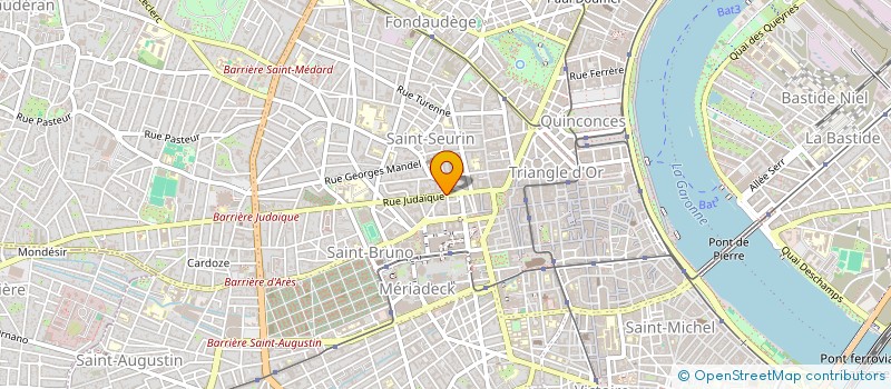 localisation de l'entreprise SECOURS CHRETIEN INTERNATIONAL à BORDEAUX