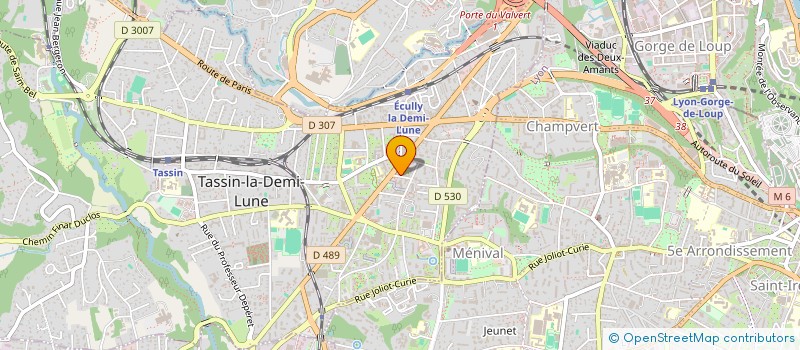 localisation de l'entreprise SECOURS CITOYENS  TASSIN-LA-DEMI-LUNE