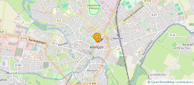 localisation de l'entreprise SECOURS D'URGENCE DU DPT ORNE à ALENCON