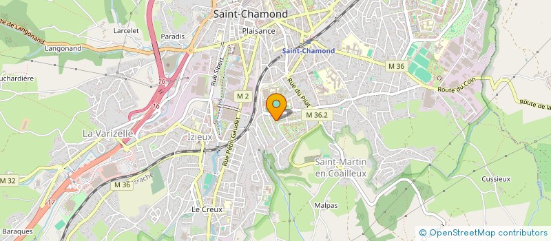 localisation de l'entreprise SECOURS DENTAIRE POUR LA GUINEE à SAINT-CHAMOND