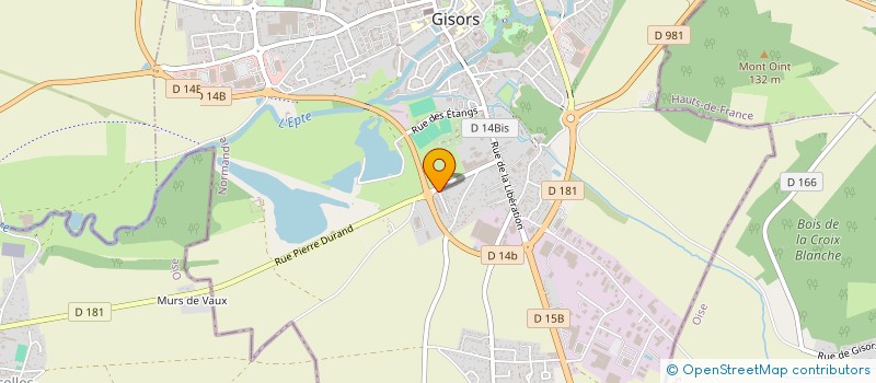localisation de l'entreprise SECOURS DES COEURS à GISORS