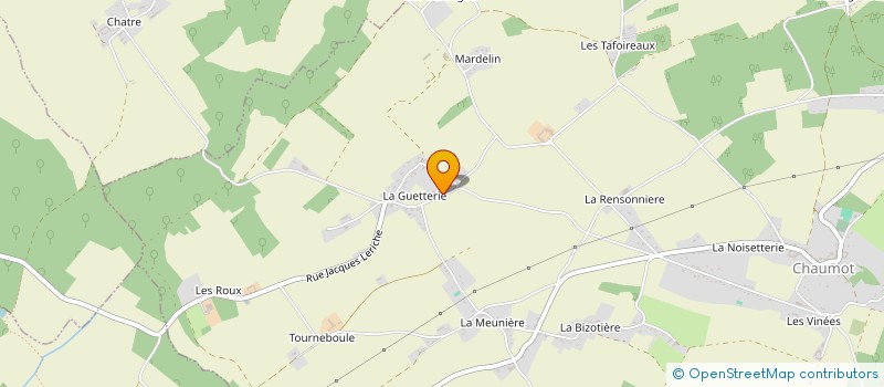 localisation de l'entreprise SECOURS FELIN à CHAUMOT