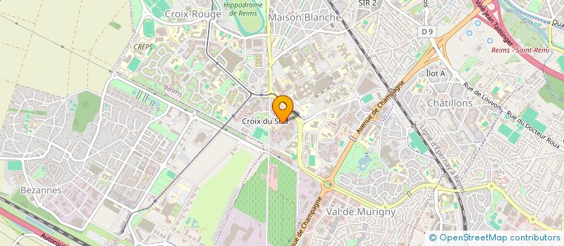 localisation de l'entreprise SECOURS HUMANITAIRE FRANCE  REIMS