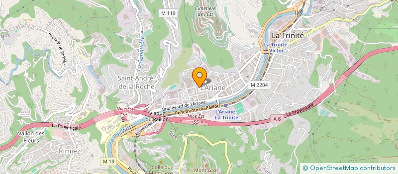 localisation de l'entreprise SECOURS HUMANITAIRE POUR TOUS (SHT) à NICE