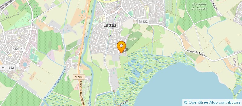 localisation de l'entreprise SECOURS INFIRMIERS à LATTES