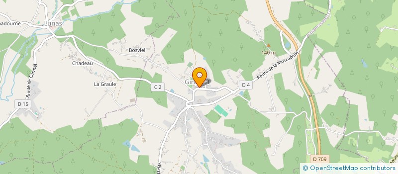 localisation de l'entreprise SECOURS MUTUELLE LA FRATERNELLE à LA FORCE