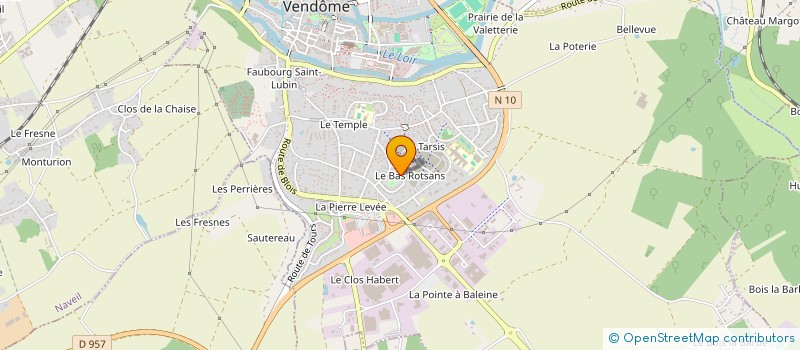 localisation de l'entreprise SECOURS POP FRANCAIS - COMITE ST OUEN/VENDOME ARRONDISSEMENT à SAINT-OUEN