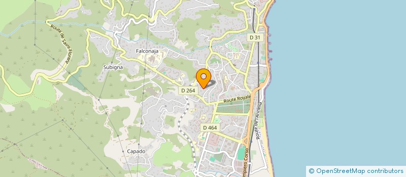 localisation de l'entreprise SECOURS POPULAIRE COMITE DE BASTIA à BASTIA