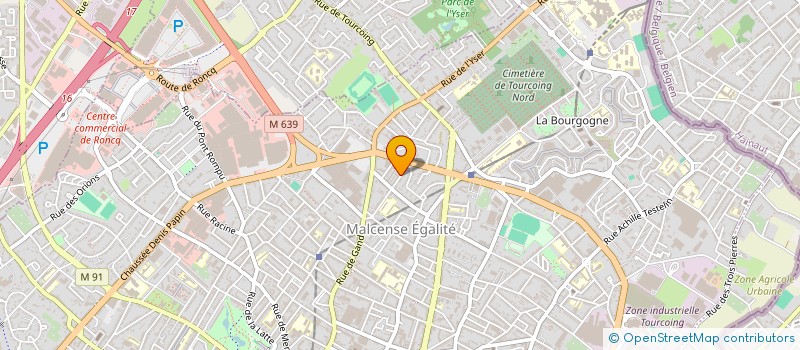 localisation de l'entreprise SECOURS POPULAIRE - COMITE DE TOURCOING à TOURCOING