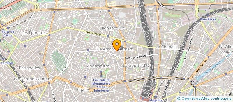 localisation de l'entreprise SECOURS POPULAIRE FRANCAIS à PARIS