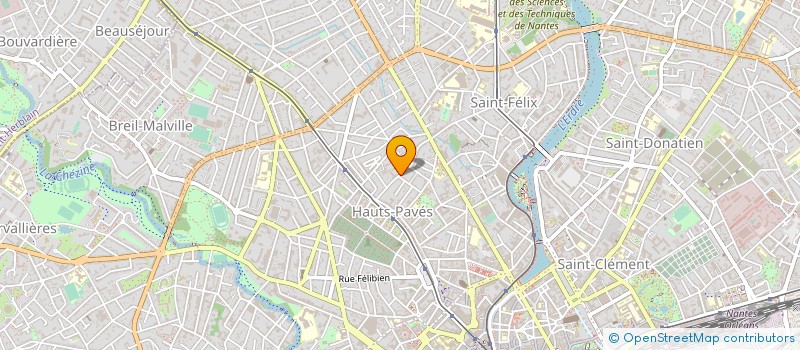 localisation de l'entreprise SECOURS POPULAIRE FRANCAIS à NANTES