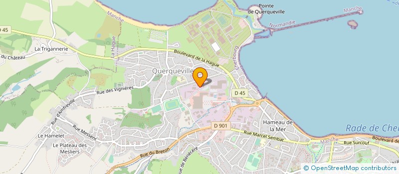 localisation de l'entreprise SECOURS POPULAIRE FRANCAIS à CHERBOURG-EN-COTENTIN