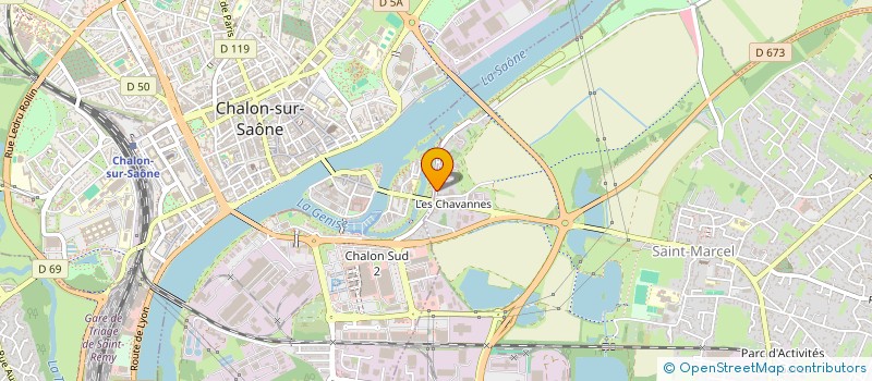 localisation de l'entreprise SECOURS POPULAIRE FRANCAIS à SAINT-MARCEL
