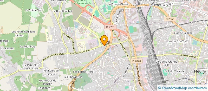 localisation de l'entreprise SECOURS POPULAIRE FRANCAIS  SARAN
