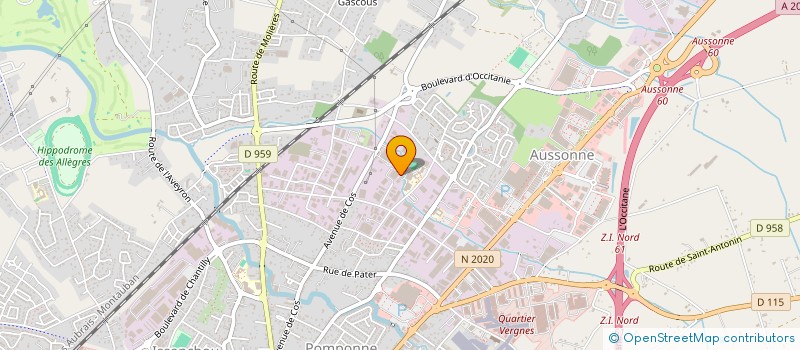 localisation de l'entreprise SECOURS POPULAIRE FRANCAIS  MONTAUBAN