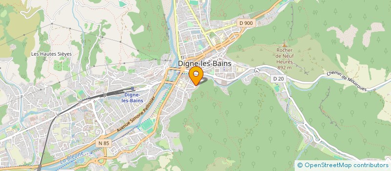 localisation de l'entreprise SECOURS POPULAIRE FRANCAIS à DIGNE-LES-BAINS