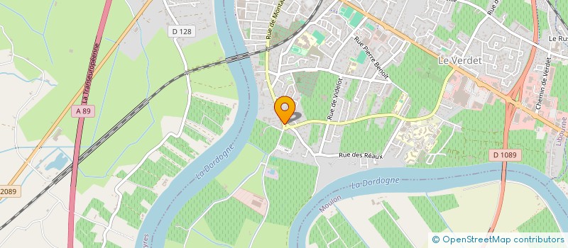 localisation de l'entreprise SECOURS POPULAIRE FRANCAIS à LIBOURNE