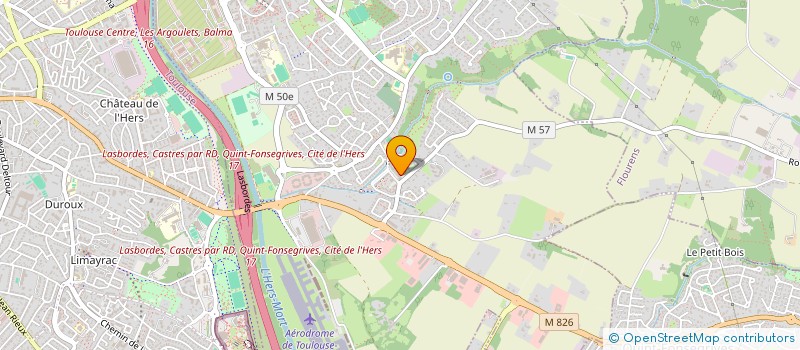 localisation de l'entreprise SECOURS POPULAIRE FRANCAIS à BALMA