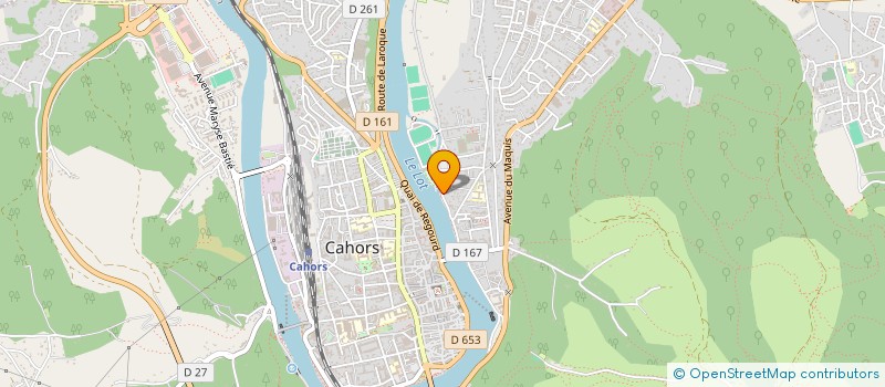 localisation de l'entreprise SECOURS POPULAIRE FRANCAIS à CAHORS