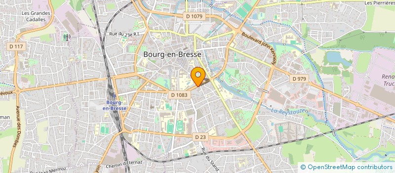 localisation de l'entreprise SECOURS POPULAIRE FRANCAIS à BOURG-EN-BRESSE