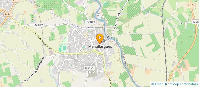 localisation de l'entreprise SECOURS POPULAIRE FRANCAIS  MARSILLARGUES