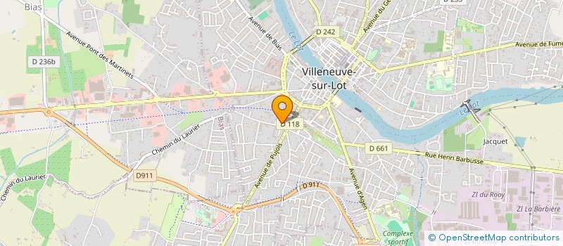 localisation de l'entreprise SECOURS POPULAIRE FRANCAIS à VILLENEUVE-SUR-LOT