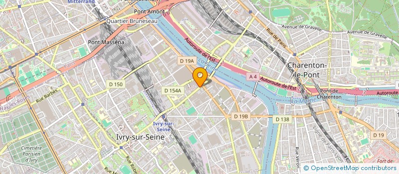 localisation de l'entreprise SECOURS POPULAIRE FRANCAIS à IVRY-SUR-SEINE