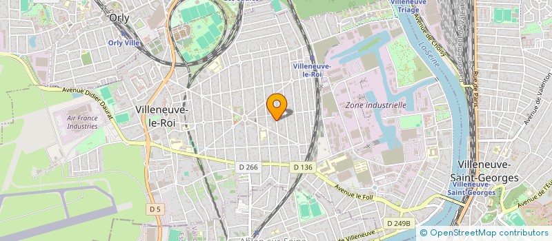 localisation de l'entreprise SECOURS POPULAIRE FRANCAIS à VILLENEUVE-LE-ROI