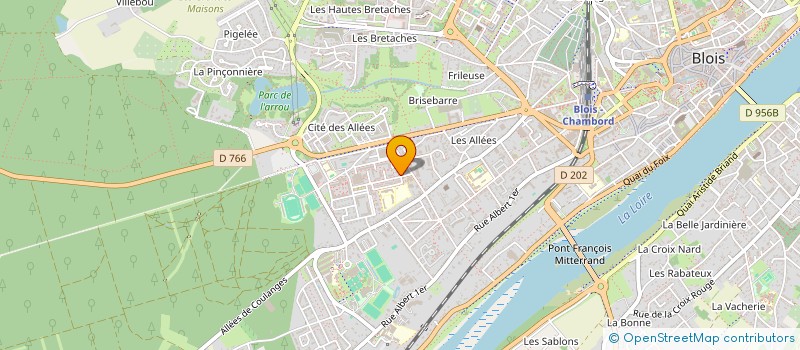 localisation de l'entreprise SECOURS POPULAIRE FRANCAIS à BLOIS