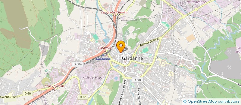 localisation de l'entreprise SECOURS POPULAIRE FRANCAIS à GARDANNE