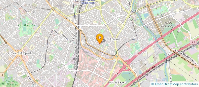 localisation de l'entreprise SECOURS POPULAIRE FRANCAIS à MONTPELLIER