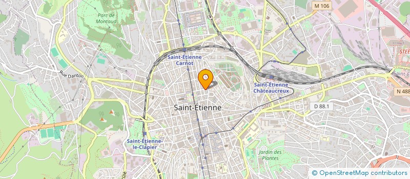 localisation de l'entreprise SECOURS POPULAIRE FRANCAIS à SAINT-ETIENNE