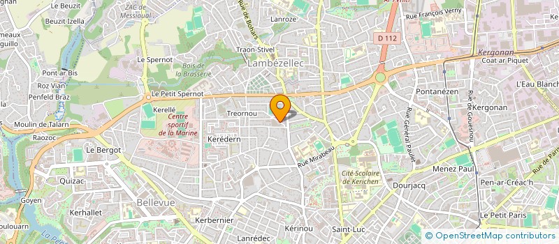 localisation de l'entreprise SECOURS POPULAIRE FRANCAIS à BREST