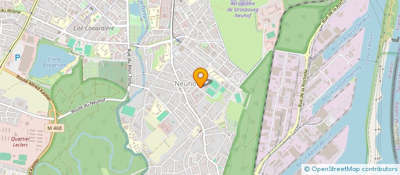 localisation de l'entreprise SECOURS POPULAIRE FRANCAIS à STRASBOURG
