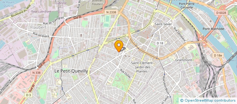 localisation de l'entreprise SECOURS POPULAIRE FRANCAIS  ROUEN