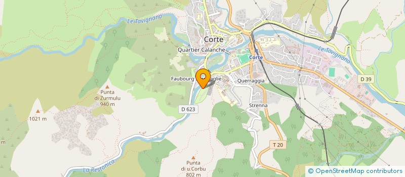 localisation de l'entreprise SECOURS POPULAIRE FRANCAIS COMITE CORTE à CORTE