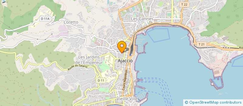 localisation de l'entreprise SECOURS POPULAIRE FRANCAIS COMITE D'AJACCIO à AJACCIO