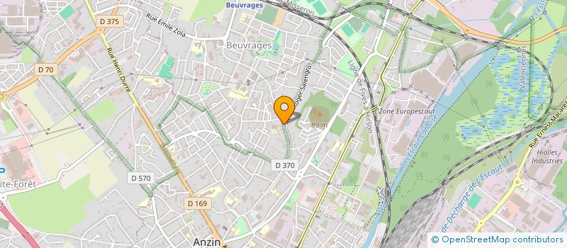 localisation de l'entreprise SECOURS POPULAIRE FRANCAIS - COMITE DE BEUVRAGES  BEUVRAGES