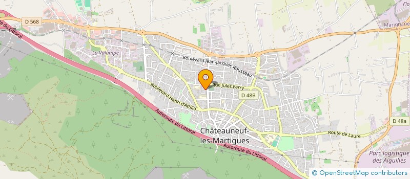 localisation de l'entreprise SECOURS POPULAIRE FRANCAIS COMITE DE CHATEAUNEUF LES MARTIGUES à CHATEAUNEUF-LES-MARTIGUES
