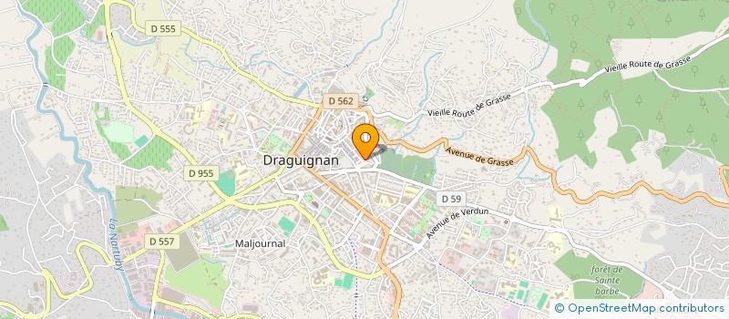 localisation de l'entreprise SECOURS POPULAIRE FRANCAIS - COMITE DE DRAGUIGNAN ET DE LA DRACENIE à DRAGUIGNAN