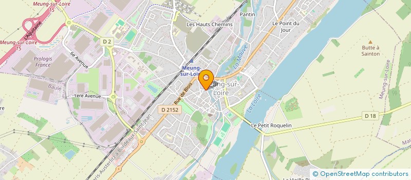 localisation de l'entreprise SECOURS POPULAIRE FRANCAIS COMITE DE MEUNG SUR LOIRE à MEUNG-SUR-LOIRE