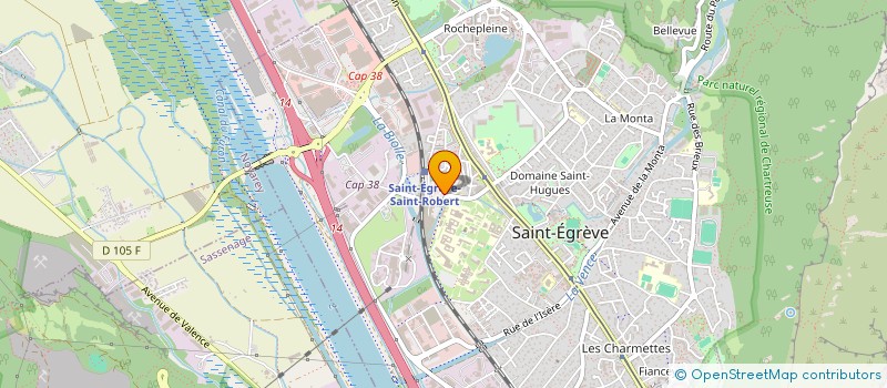 localisation de l'entreprise SECOURS POPULAIRE FRANCAIS COMITE DE SAINT-EGREVE à SAINT-EGREVE